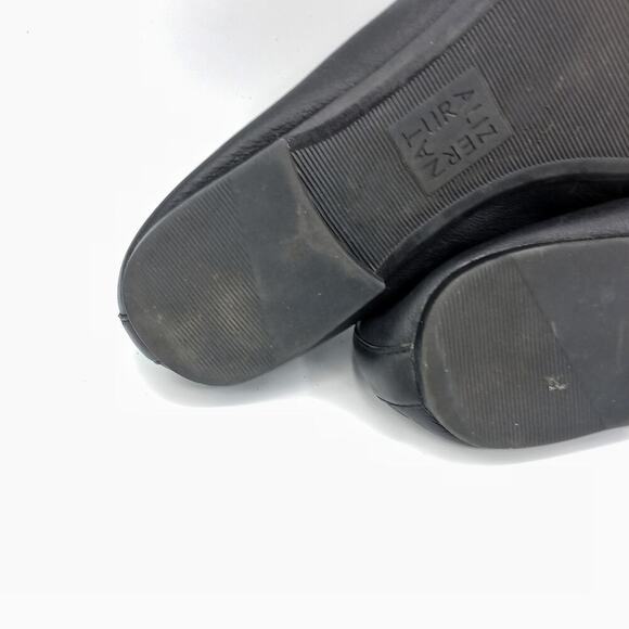 Naturalizer Black Leather Loafers w Chain Detail | Quiet Luxury Fall Capsule - Picture 11 of 16